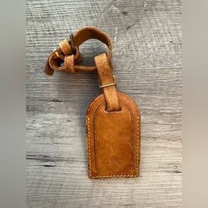 AUTHENTIC LOUIS VUITTON LUGGAGE TAG